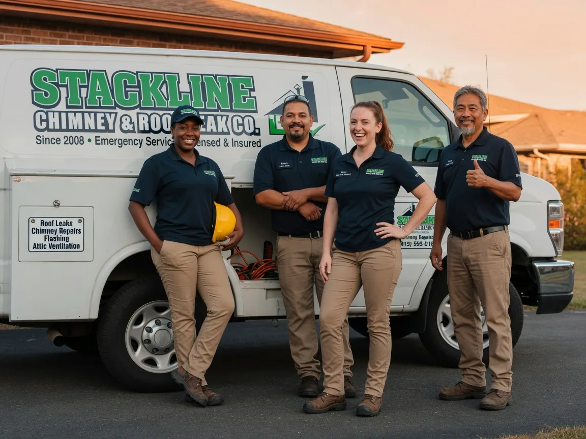 Chimney flashing repair company in Troutdale, VA